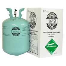 Condición de aire de suministro de fábrica 99.9% Puridad 13.6 kg 134A Gas refrigerante R134A